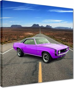 Vászonkép 30x30 Lila Chevrolet Ss