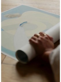 Poszter 70x100 cm Hold You - Blue – Sofia Lind – The Poster Club