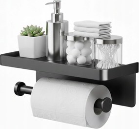 Wc-papír Tartó Papírtörlő Fali Polc XL Akasztós