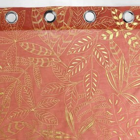 Narancssárga átlátszó függöny 140x280 cm Belflor – douceur d'intérieur