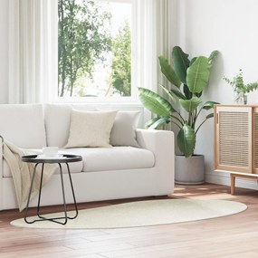 Területszőnyeg Krém 100x200 cm Polipropilén Csúszásmentes