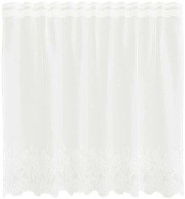Függönyök függönyökkel Fehér 500x100cm Poliészter