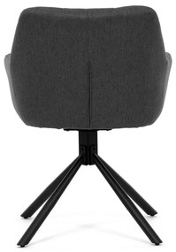 HC-532 GREY2 étkezőszék-készlet visszatolómechanizmussal, 2 db
