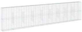 horganyzott vas gabion kosár fedéllel 900 x 50 x 200 cm
