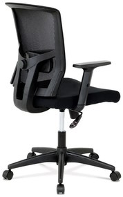 Fekete Hálós Irodai Szék, Hinta Mechanikával. KA-B1012 BK