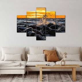 A tenger hullámai képe (150x105 cm)
