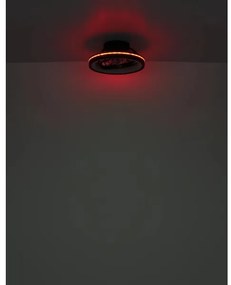Globo 03665 - LED RGB Dimmelhető mennyezeti ventilátor DEANNE LED/40W/230V + távirányító
