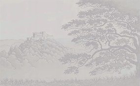 Fotótapéta Flizelin Dekoratív Iroda Kastély tájkép 416x254 Ragasztó