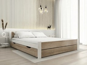 Tárolódoboz ágy alá 200 cm, sonoma tölgy