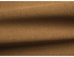 Terrakotta színű kinyitható-tárolóhelyes sarokkanapé (bal oldali-heverő résszel) Moku – Makamii