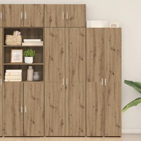 Tárolószekrény Kézműves tölgy 70x42.5x225 cm Mérnöki fa