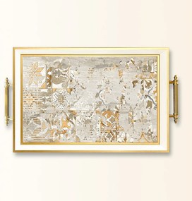 Üveg tálca, 38×24 cm – TPB9879