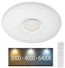 V-Tac LED Dimmelhető mennyezeti lámpa LED/40W/230V 3000K/4000K/6500K + távirányító VT0882