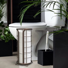 Álló WC papír tartó Brown 322743