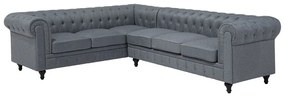 Sarokkanapé Chichester (szürke) (J). 1008712