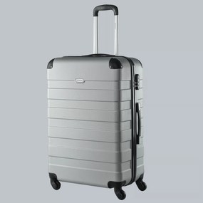 Deuba Essential XL utazóbőrönd - ezüst