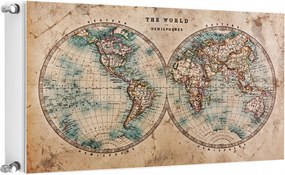 Mágneses Radiátorszőnyeg 100x60 Térkép Fotótapéta