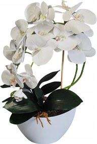 Orchidea mesterséges orchidea virágok fehér, mint az élő nagyon gondosan készült