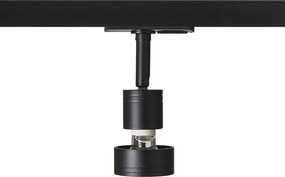 RENDL PURINA egyáramkörös sínre fekete 230V LED GU10 8W