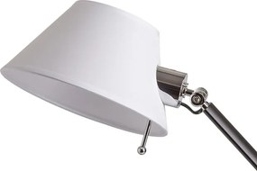RENDL MONTANA stolní bílá/černá chrom 230V LED E27 11W