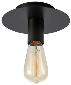 Markslöjd 108540 - Mennyezeti lámpa PIATTO 1xE27/40W/230V fekete