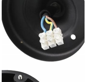 Lámpa Kerti lámpatest VENTANA-H, E27,, MAX. 20W, IP54, AC220-240V, 50-60Hz, fekete