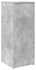 tároló szekrény betonszürke 40x45x103,5 cm szerelt fa