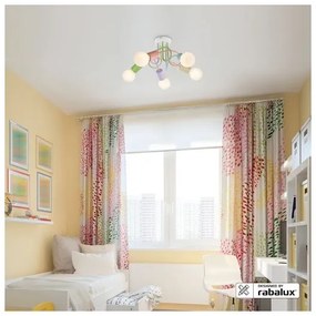 Rabalux 6340 - Csillár LINETT 5xE27/40W/230V