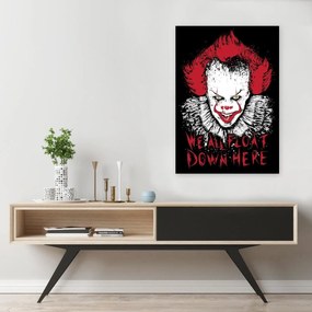 Gario Vászonkép Ijeszto bohóc Pennywise film Ez - Dr.Monekers Méret: 40 x 60 cm