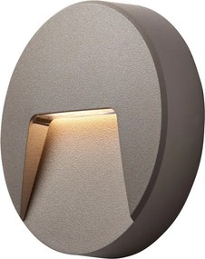 ENDON 95285 SEVERUS Modern Kültéri Fali Lámpa Átlátszó, Szürke IP44