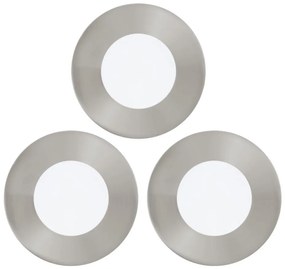 Eglo 94734 - 3 darabos LED beépíthető mennyezeti lámpa FUEVA 1xLED/2,7W/230V