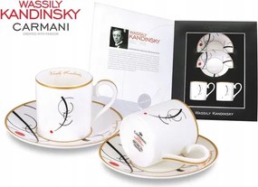 Kandinsky 2 db-os eszpresszó csésze szett 100ml