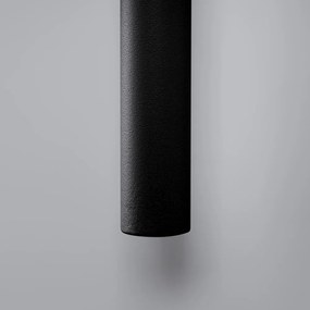 Fekete fali lámpa ø 2,5 cm Fideus – Sollux