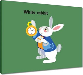 Vászonkép 50x40 Nyúl Csodaországban
