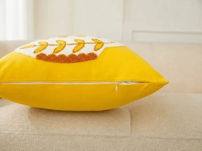 Párnahuzat VAZONIE 45x45 cm, sárga