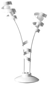 ONLI - Asztali lámpa ZOE 2xE14/6W/230V 65 cm fehér