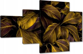 Vászonkép 130x80 Gyönyörű mézszínű levelek