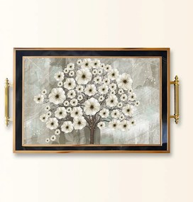 Üveg tálca, 38×24 cm – TPA9884