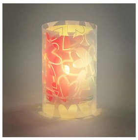 Dalber 41181 - Asztali lámpa CUORE 1xE14/40W/230V