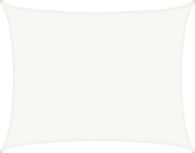 vidaXL fehér HDPE napvitorla 160 g/m² 6 x 7 m