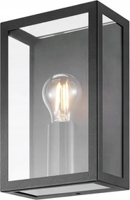 Kerti fali lámpa Eglo fekete E27 60W