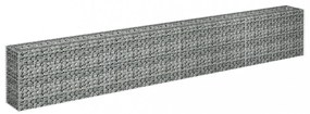 horganyzott acél gabion magaságyás 360 x 30 x 60 cm