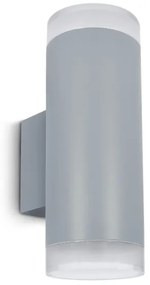Brilagi - Kültéri fali lámpa MATERA 2xGU10/30W/230V szürke IP54
