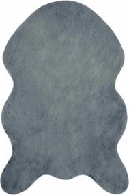 vidaXL Csúszásgátló Műnyúl Szőnyeg Olite Antracit 60 x 90 cm