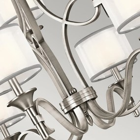 Elstead klasszikus csillár lacey antik bronz fehér elskl-lacey9-ap