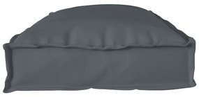 Raklap párna készlet 2 pcs Antracit 100 x 40 x 8 cm