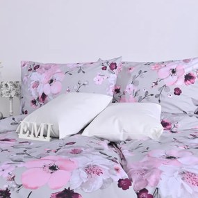 EMI Nelly szürke flanel ágyneműhuzat