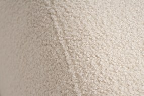 Nido ágyazható háromszemélyes kanapé 140 cm tárolóval - világos bézs boucle Quelle 03