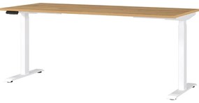 Íróasztal elektromosan állítható magassággal 80x180 cm Jet – Germania