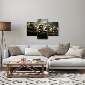 Kép - Majmok (90x60 cm)